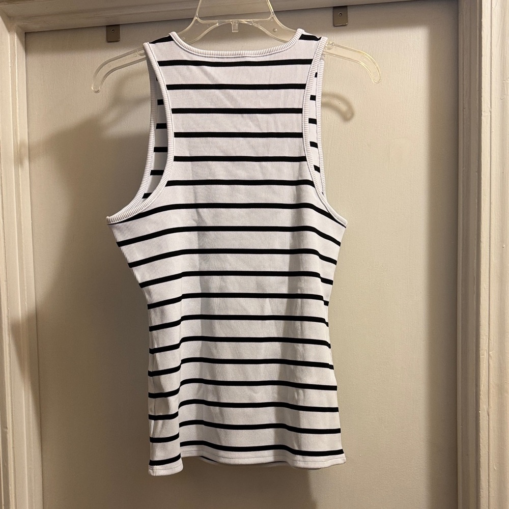 WHBM FOR ME Ribbed Tank NWT Size Large - Picture 6 of 6